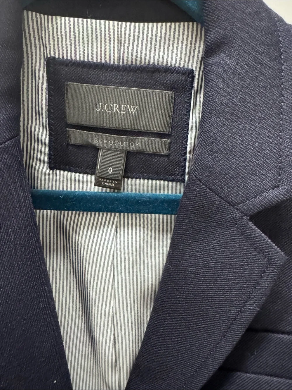 J. Crew Navy Blazer with Gold Buttons